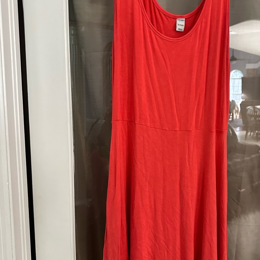 Old Navy Coral Tank top dress